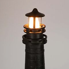 Patina Bronze Electrified Lighthouse Lamp
