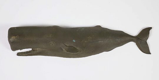 Cast Iron Sperm Whale Paper Weight