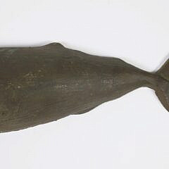 Contemporary Cast Iron Sperm Whale Paper Weight