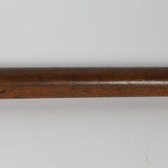 Shagreen Walrus Head Grip Walking Stick, 19th Century