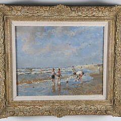 Oil on Panel “Nantucket Beach Scene”, circa 1969