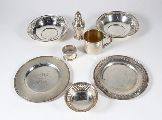 8 Pieces of Sterling Silver