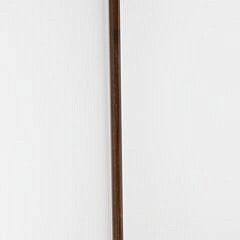 Carved Wood and Antique Ivory Dachshund Grip Cane, 19th Century