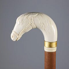 153-7000 Horsehead C-Grip Cane A 8931 JPG