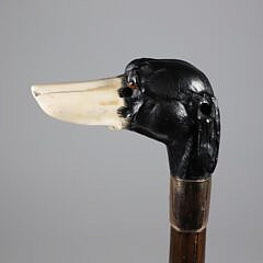 151-7000 Dachshund Grip Cane A 8996 JPG