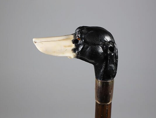 151-7000 Dachshund Grip Cane A 8996 JPG