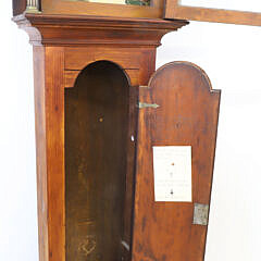 Nantucket Cherry Wood Tall Case Clock, circa 1800-1820