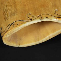 Scrimshaw Sperm Whale Tooth “The Shannon and Chessapeak (sic) War of 1812”, 19th Century