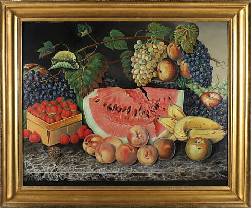 Charles Milton Barnitz Oil on Artist