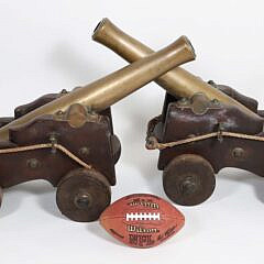 Pair of 19th Century Bronze Yacht Signal Salute Cannons