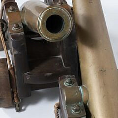 Pair of 19th Century Bronze Yacht Signal Salute Cannons