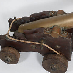 Pair of 19th Century Bronze Yacht Signal Salute Cannons