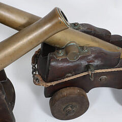 Pair of 19th Century Bronze Yacht Signal Salute Cannons
