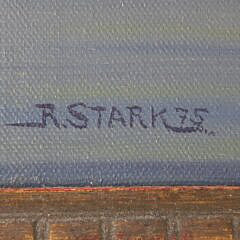 Early Robert Stark Jr.  Oil on Canvas “A Peaceful Affair”