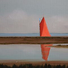 Robert Stark Jr. Oil on Linen “Clamming on Nantucket”