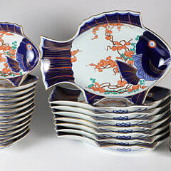 Imari Fish Plates