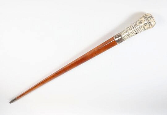 Pique Silver Walking Stick, 17th/18th Century