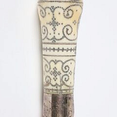 Pique Silver Walking Stick, 17th / 18th Century