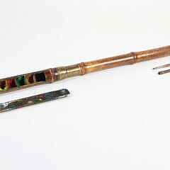 Aquarellist’s Gadget Stick Artist Cane 19th Century