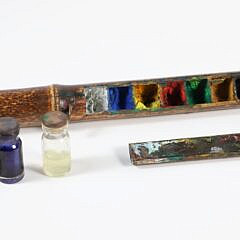 Aquarellist’s Gadget Stick Artist Cane 19th Century