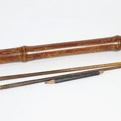 Aquarellist’s Gadget Stick Artist Cane 19th Century