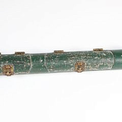 Rare System Grain Tester Shagreen Shaft Cane 19th Century