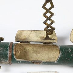 Rare System Grain Tester Shagreen Shaft Cane 19th Century