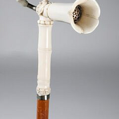 Rare English Lady’s Hearing Trumpet, circa 1870
