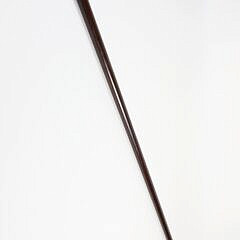 Silver Overlay L-Grip Cane 19th Century