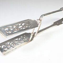 Sterling Silver Asparagus Server, 19th Century