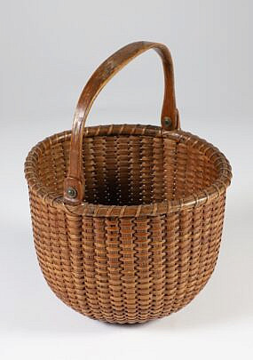 Nantucket Round Basket, 19th Century