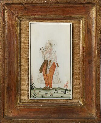 Mughal Style Miniature Painting of a Prince