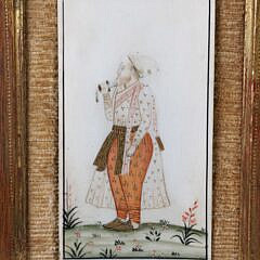 Mughal Style Miniature Painting of a Prince