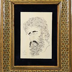 Ahmed Omoumi "Portrait of Bearded Man"