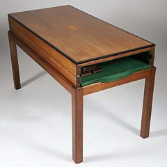 French Bagatelle Game Box, 19th Century, on Contemporary Custom Frame