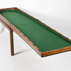 French Bagatelle Game Box, 19th Century, on Contemporary Custom Frame