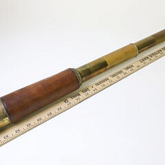 5-Draw Brass Telescope 19th Century