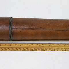 5-Draw Brass and Wood Spyglass, 19th Century