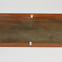 American Scrimshaw Baleen Plaque, 19th Century