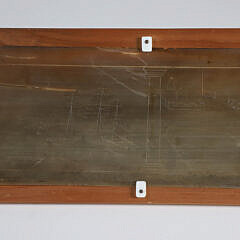 American Scrimshaw Baleen Plaque, 19th Century