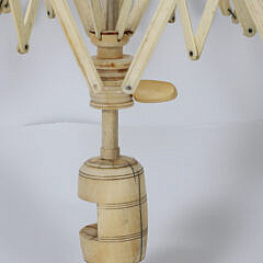 Sailor Made Antique Whale Ivory and Whale Bone Swift, circa 1860