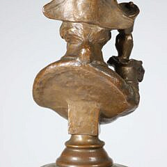 Vintage Bronze “Town Crier” Bell, 19th / 20th Century