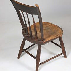 American Child’s Decorated Windsor Thumb-Back Chair, circa 1810