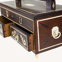 Rare American Sailor Made Dressing Mirror, circa 1840-1860