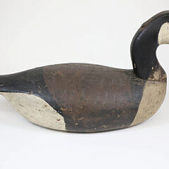 Antique Swimming Canada Goose Decoy