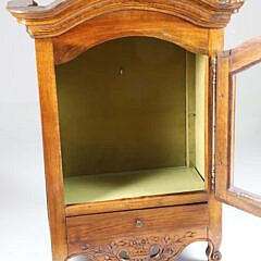 French Provincial Hanging or Table Top Cabinet, 19th Century