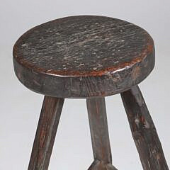 Tri-Leg Cricket Stool, 18th Century