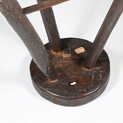 Tri-Leg Cricket Stool, 18th Century