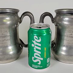 Pair of 1902 Nantucket Golf Links Loving Cup Trophies