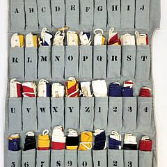 Full Set of 40 Vintage Nautical Ship’s Signal Flags